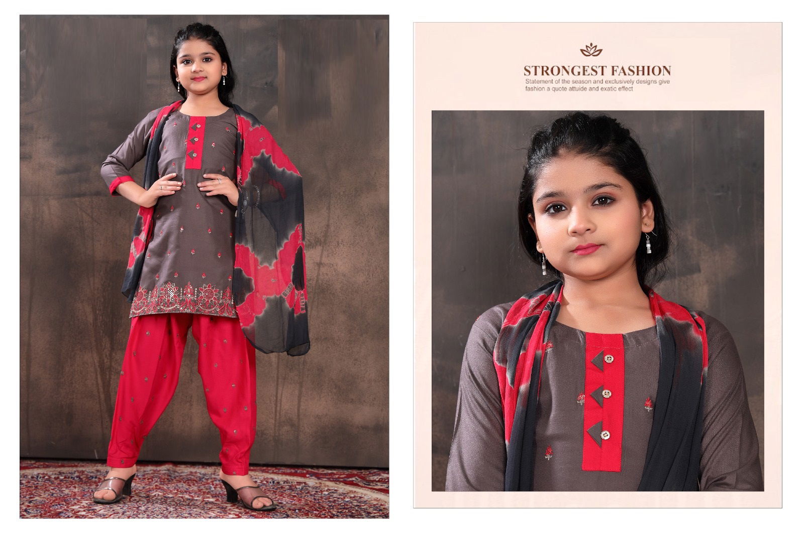 Rimmi 8108 Girls Wear Readymade Suits Catalog
